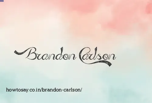Brandon Carlson