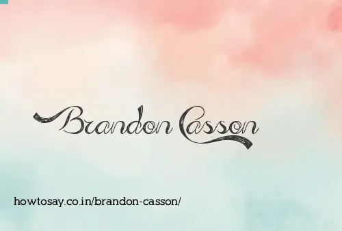 Brandon Casson
