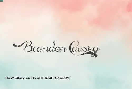 Brandon Causey