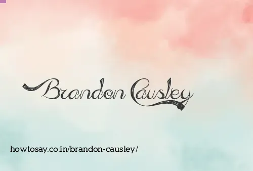 Brandon Causley