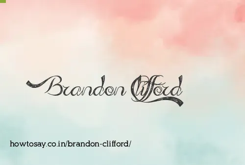 Brandon Clifford