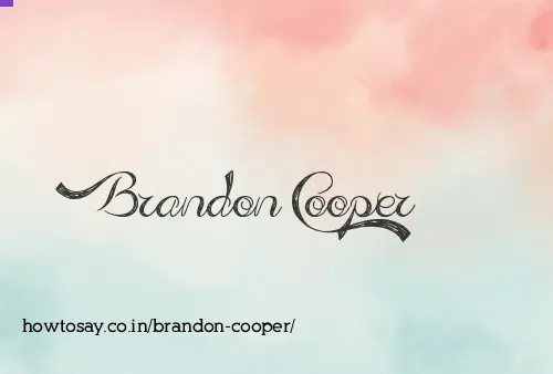 Brandon Cooper