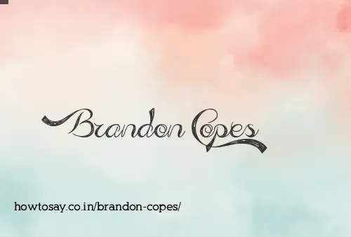 Brandon Copes