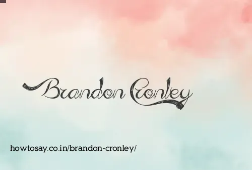 Brandon Cronley