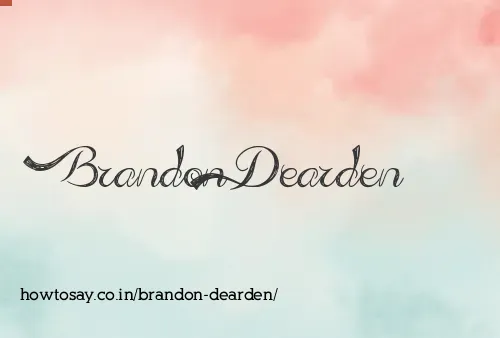 Brandon Dearden
