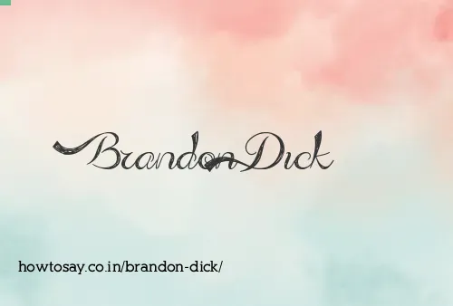 Brandon Dick