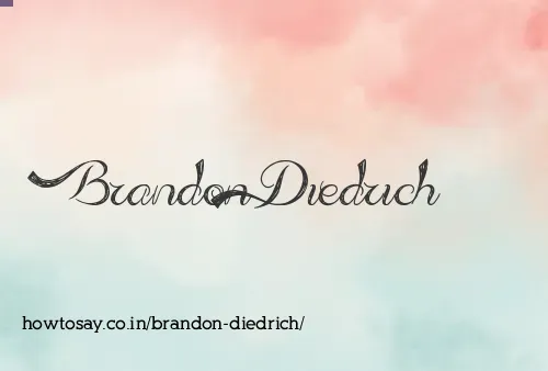 Brandon Diedrich