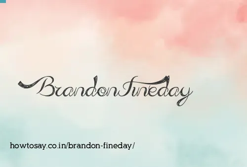 Brandon Fineday