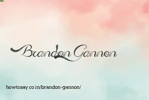 Brandon Gannon