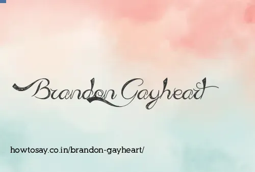 Brandon Gayheart