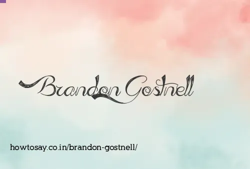 Brandon Gostnell