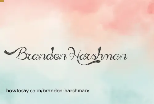 Brandon Harshman