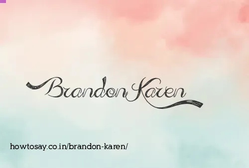 Brandon Karen