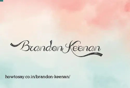 Brandon Keenan