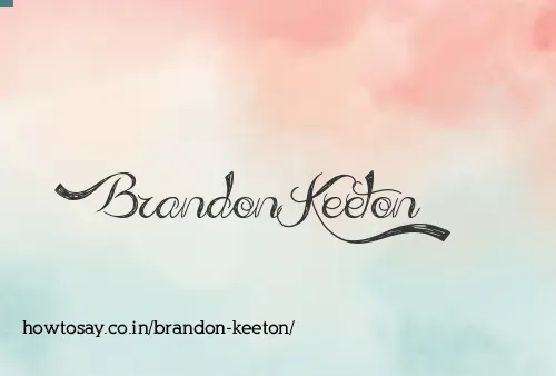 Brandon Keeton