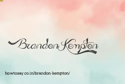 Brandon Kempton