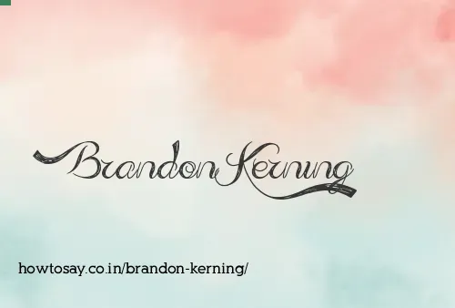 Brandon Kerning