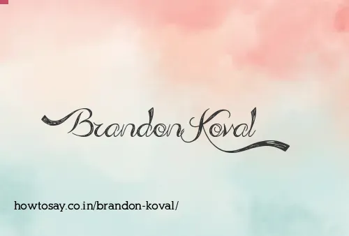 Brandon Koval
