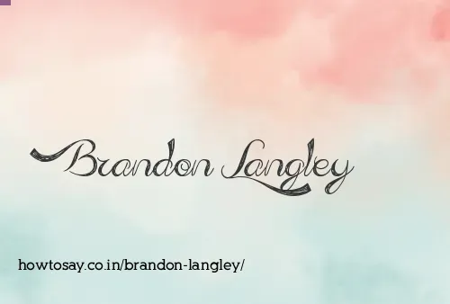 Brandon Langley