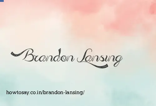 Brandon Lansing