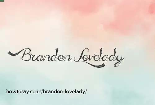 Brandon Lovelady