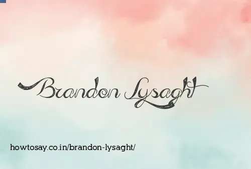 Brandon Lysaght