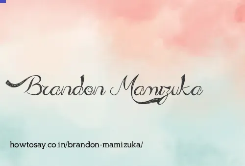 Brandon Mamizuka