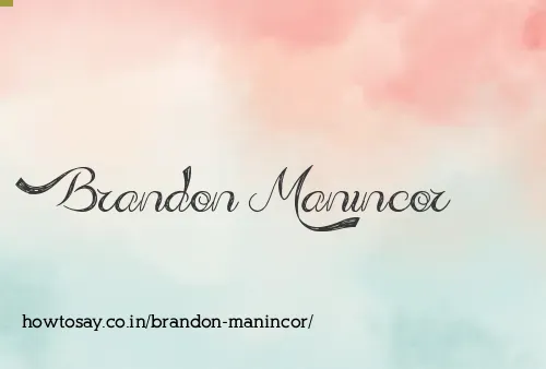 Brandon Manincor
