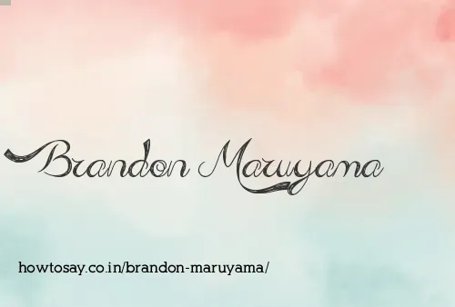 Brandon Maruyama