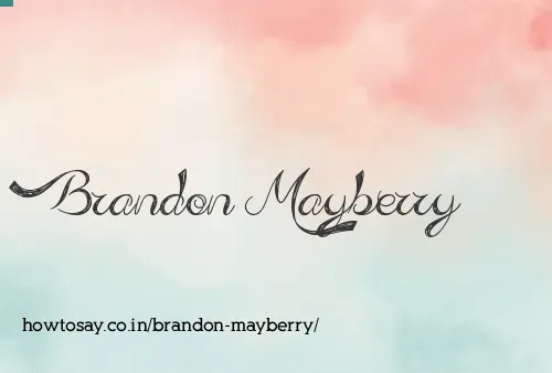 Brandon Mayberry