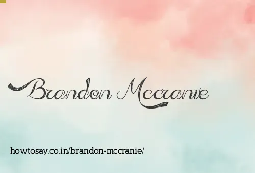 Brandon Mccranie