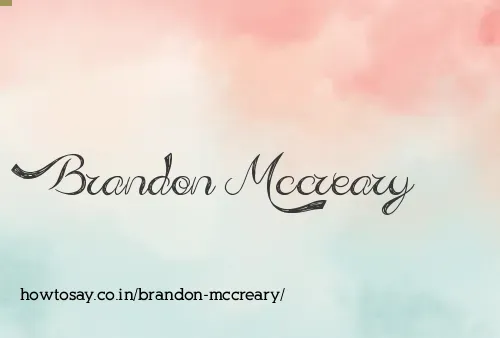 Brandon Mccreary