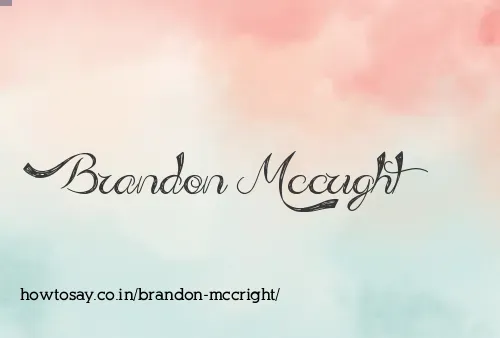 Brandon Mccright