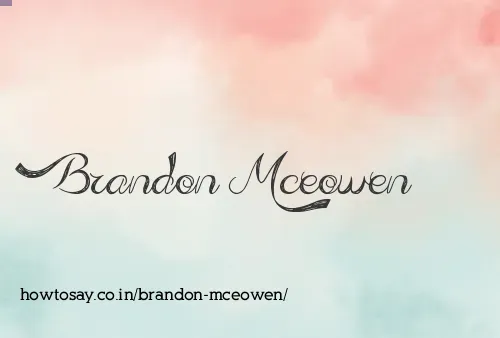 Brandon Mceowen