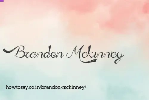 Brandon Mckinney