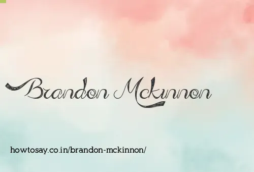 Brandon Mckinnon