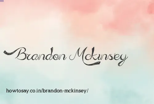 Brandon Mckinsey