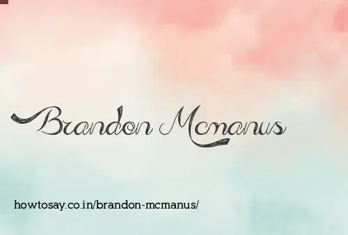 Brandon Mcmanus