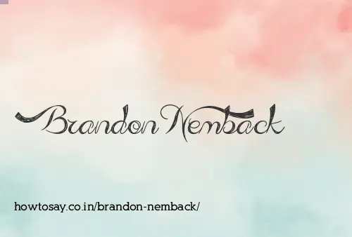Brandon Nemback