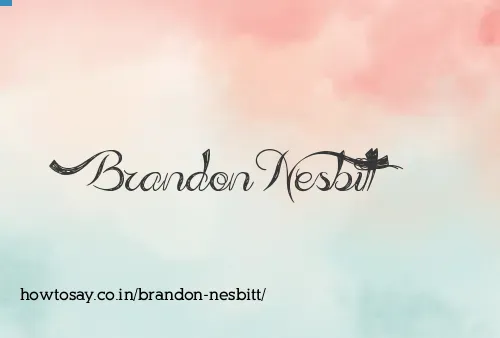 Brandon Nesbitt