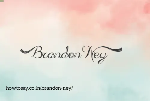 Brandon Ney