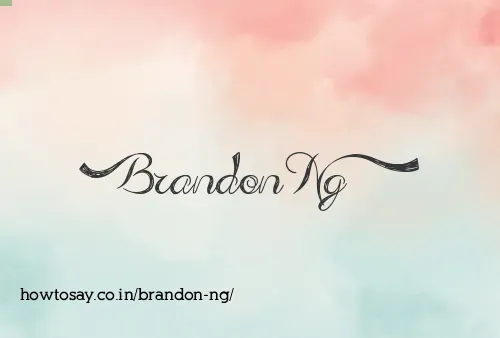 Brandon Ng