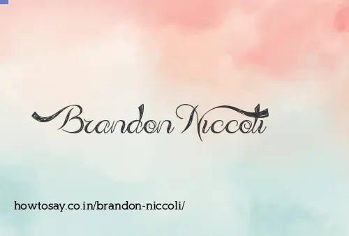 Brandon Niccoli