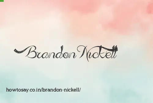 Brandon Nickell