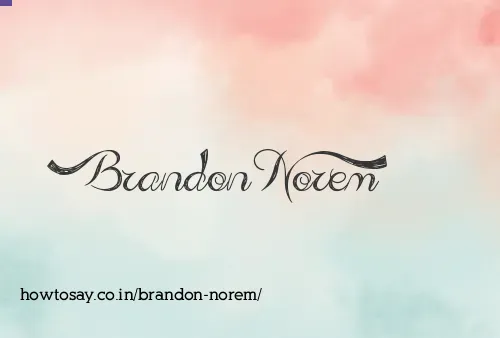 Brandon Norem
