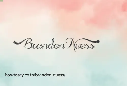 Brandon Nuess