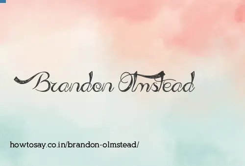 Brandon Olmstead