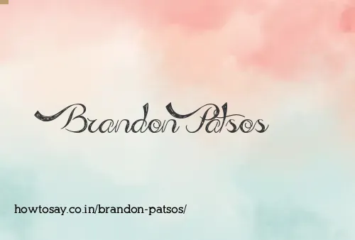 Brandon Patsos