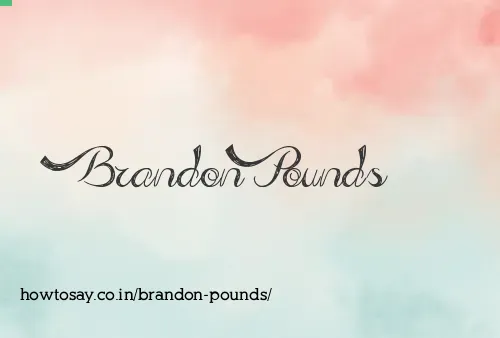 Brandon Pounds