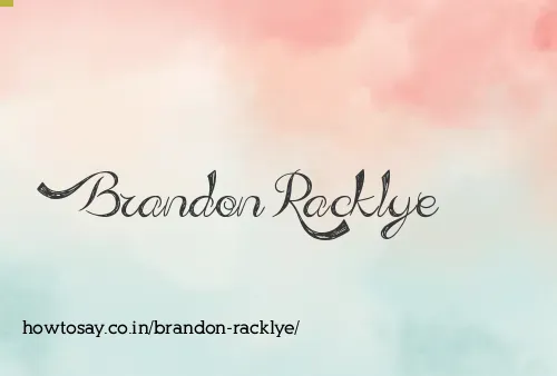 Brandon Racklye